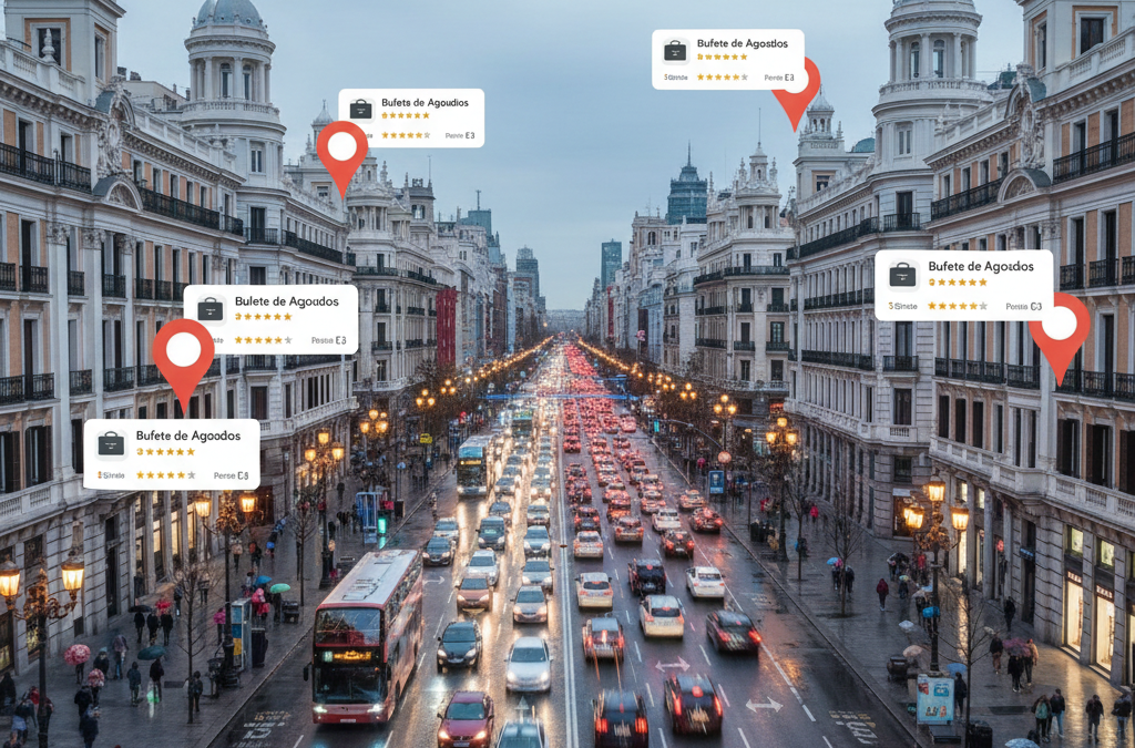SEO Local para abogados: Cómo aparecer en los primeros resultados de Google Maps